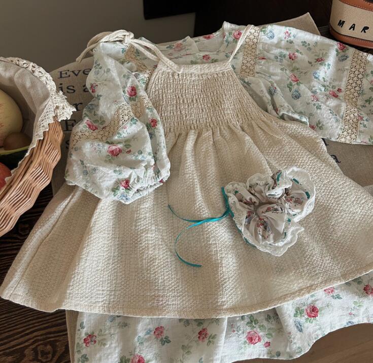 2024春夏★子供服 　ワンピース★80-130cm★