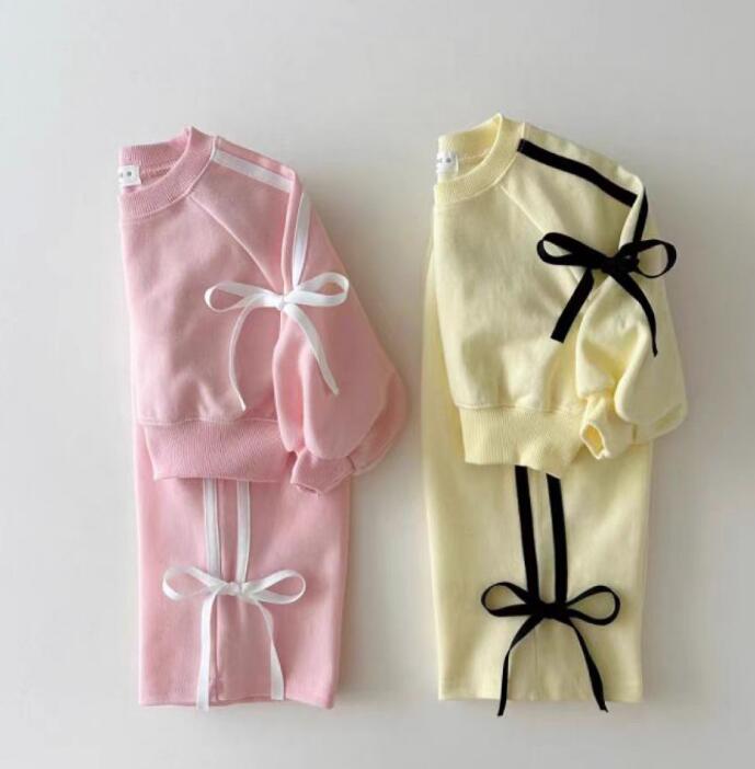 2024新品★子供服　トップス+ズボン　セット★80-130cm★2色