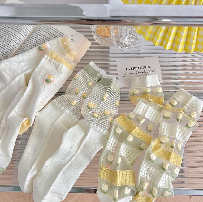 靴下★レディース★ソックス★大人用★女性用靴下★薄手★可愛い★多色