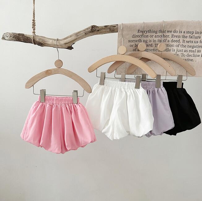 「2024」子供服★ショートパンツ★ボトムス★キッズ女の子★無地★4色★90-140CM