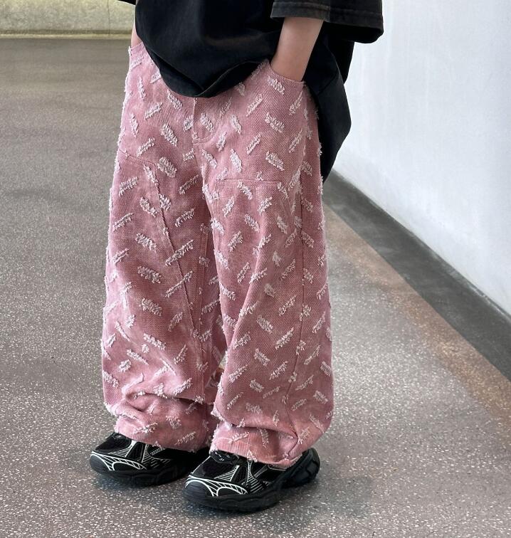 2024新品★子供服 　デニムズボン★90-140cm★