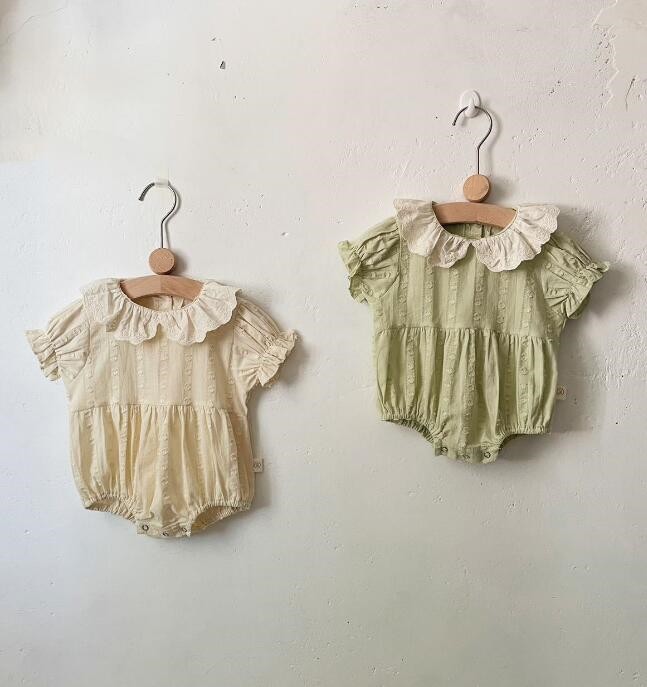 2024★春夏新作★韓国風ベビー服★ロンパース★2色66-90CM