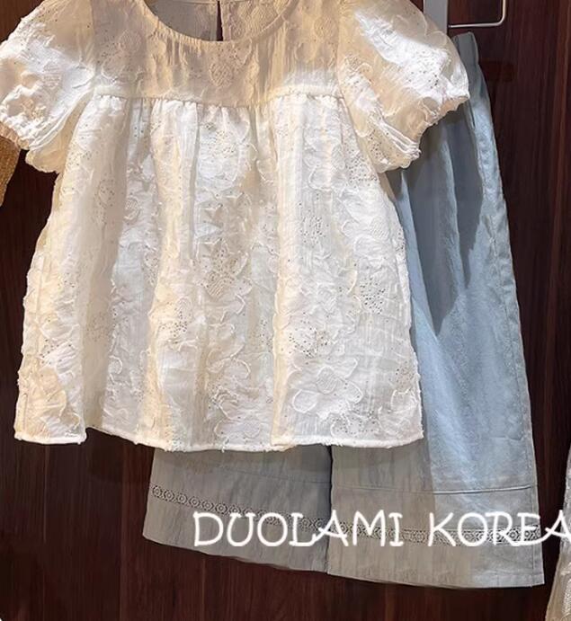 2024夏新品★子供服　トップス&デニムズボン分けて販売★80-140cm★