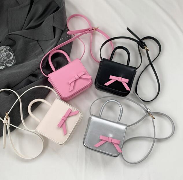 バッグ★ショルダーバッグ★ミニバッグ★子供用★ハンドバッグ★蝶結び★可愛い★4色