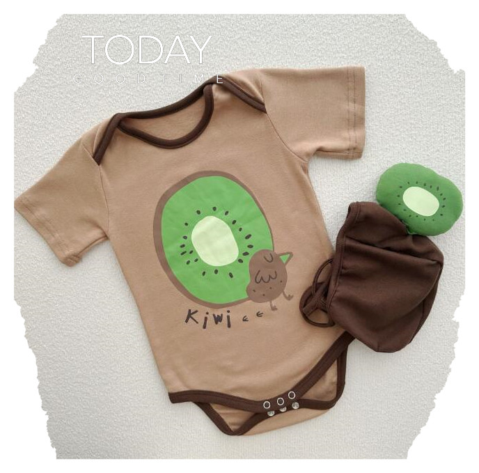 「2024」子供服★ロンパース+帽子★連体服★韓国風子供服★ベビー★可愛い★66-90CM