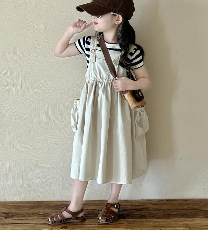 2024年新品★子供服　ワンピース★90-140cm★