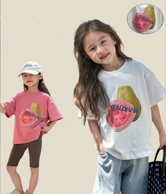 2024★春夏新作★韓国風子供服★Tシャツ★2色90-160CM