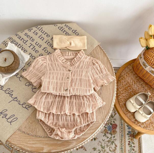 「2024」子供服★トップス+パンツ★セットアップ★ベビー★可愛い★73-100CM