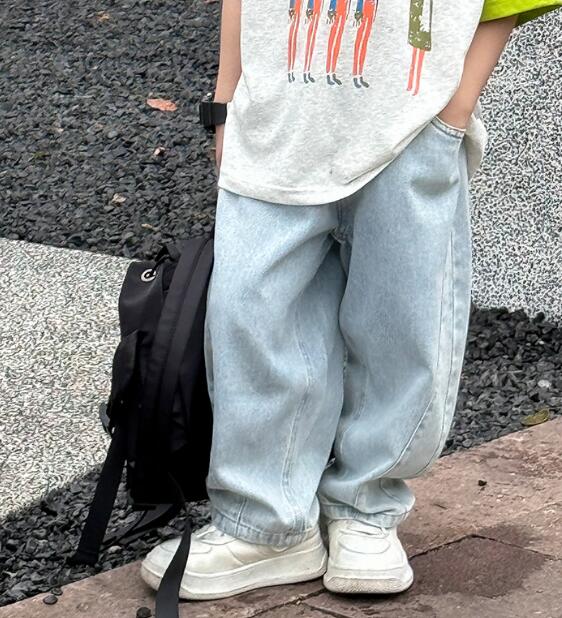 2024新品★子供服 　デニムズボン★90-160cm★