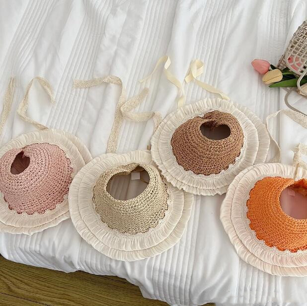 「2024」子供用★帽子★麦わら帽子★キッズ女の子★ハット★4色