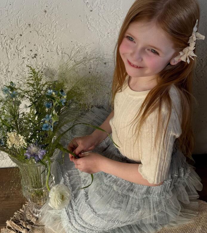 2024年夏 otaly★子供服　ニットトップス★90-130cm★3色