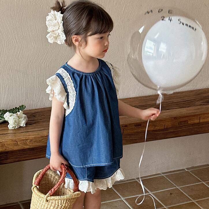 2024夏★子供服　トップス+ズボン　セット　80-130cm★