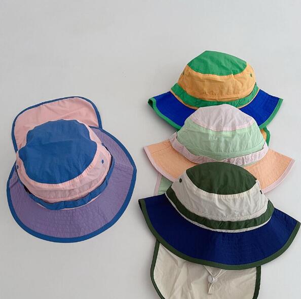 「2024」子供用★帽子★バケットハット★速乾★キッズ★ハット★4色
