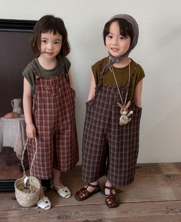 2024夏新品★子供服　連体服★80-140cm★2色