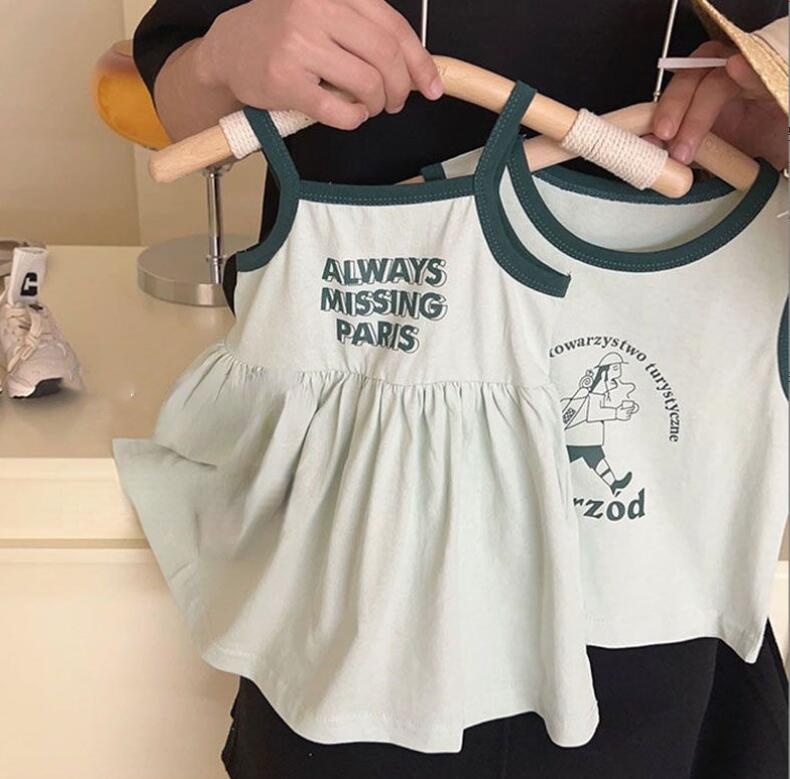 2024★夏新作★韓国風子供服★トップス★ワンピース★80-120CM