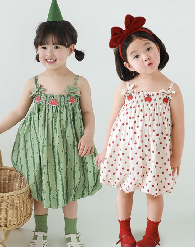 2024夏★子供服　ワンピース　80-130cm★2色