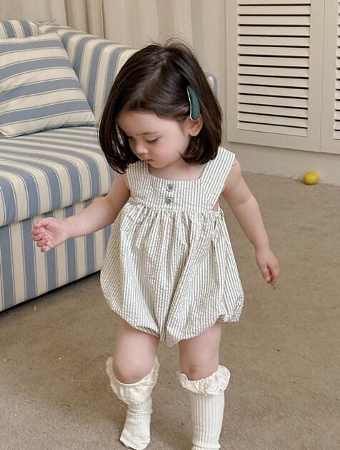 2024新品★ベビー服★ロンパース★66-90cm★2色