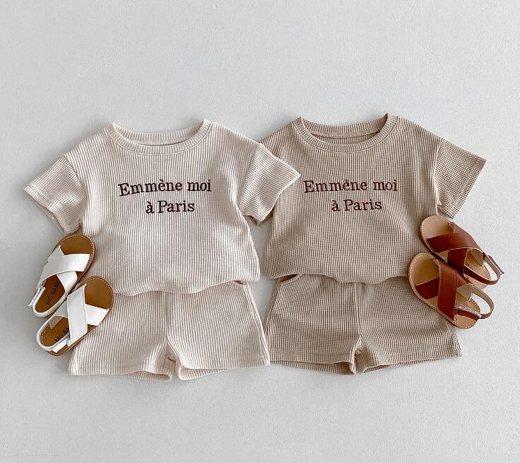 2024新型★ベビー服　セットアップ★66-100★2色