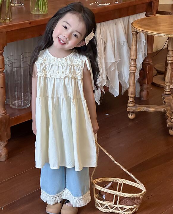 2024夏新品★子供服　ワンピース★90-150cm★