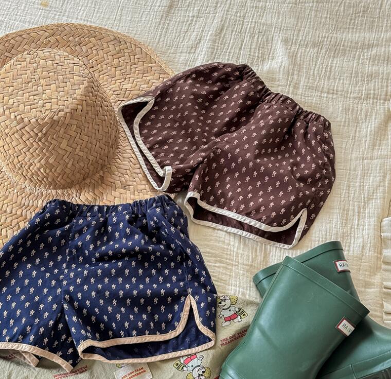 2024夏★子供服　ショートズボン　80-130cm★2色