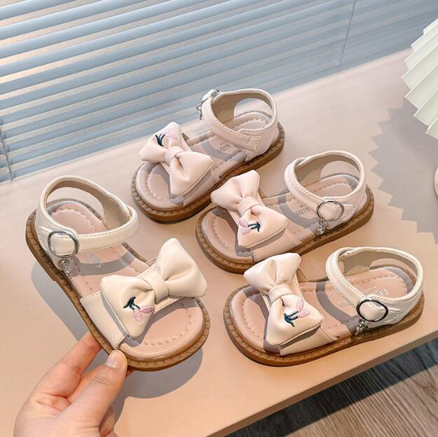 「2024」靴★子供靴★キッズ靴★シューズ★キッズ女の子★サンダル★2色「21-30#」