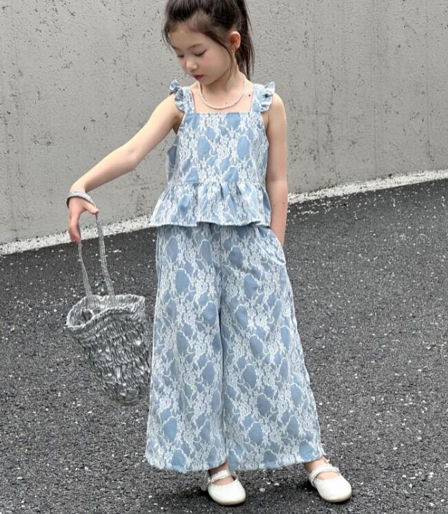 2024夏★子供服　トップス+ズボン　セット★90-150cm★