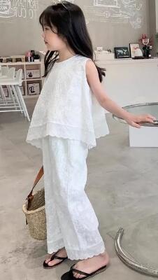 2024夏★子供服　トップス+ズボン　セット　90-130cm★