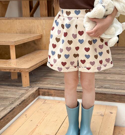 「2024」子供服★ショートパンツ★ボトムス★韓国風子供服★キッズ女の子★90-150CM