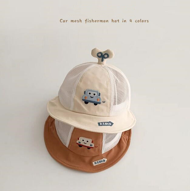 「2024」子供用★帽子★バケットハット★ベビー★ハット★可愛い★4色