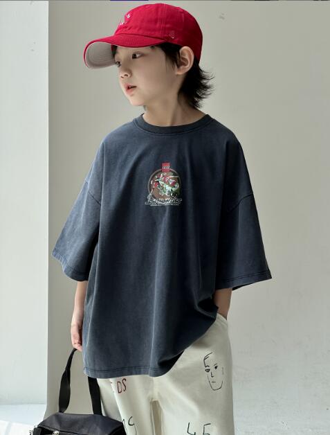2024夏新品★子供服　トップス★90-150cm★2色