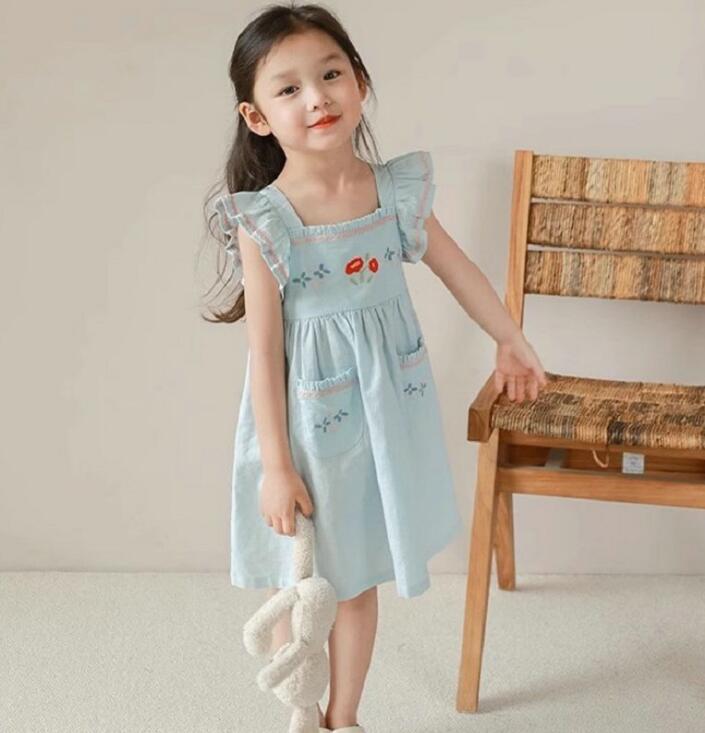 2024★夏新作★韓国風子供服★ワンピース★7-15