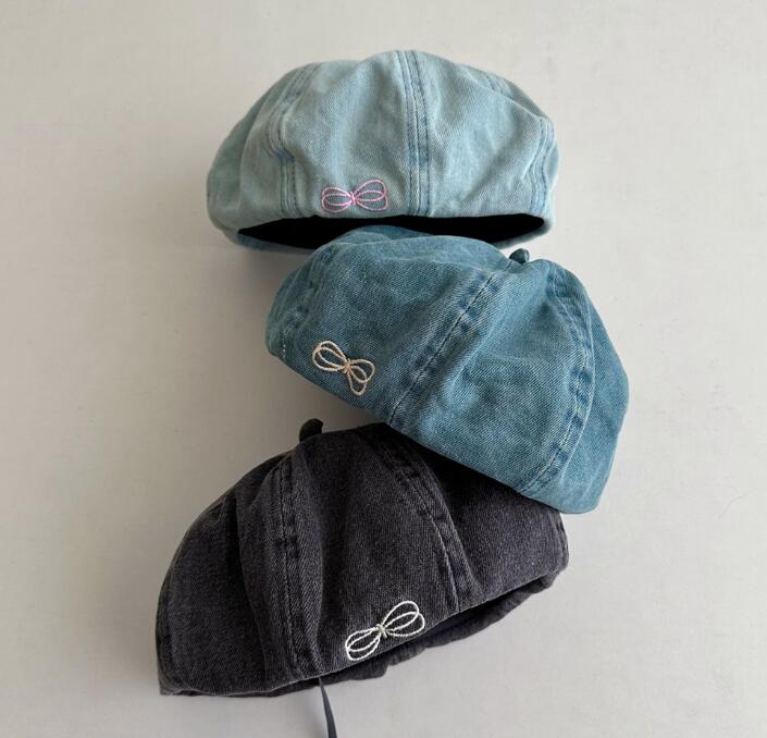 2024年夏新品★子供用★ベレー帽子　ハット★3色選べ