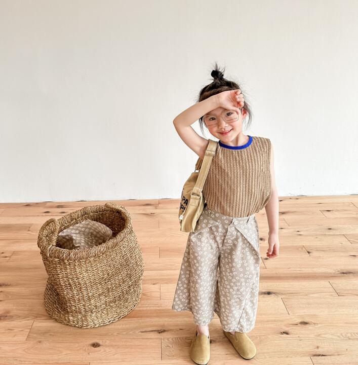 2024★夏新作★韓国風子供服★ズボン★2色80-130CM