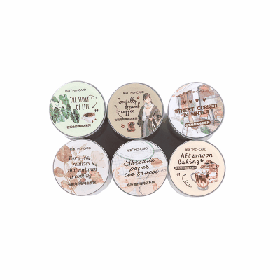 カフェ風 PETシール ステッカー マスキングテープ ガール 珈琲 デザート パン 植物 葉 ラベル  50mm*2m