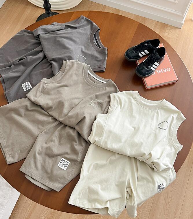 2024夏★子供服　トップス+ズボン　セット★90-150cm★4色