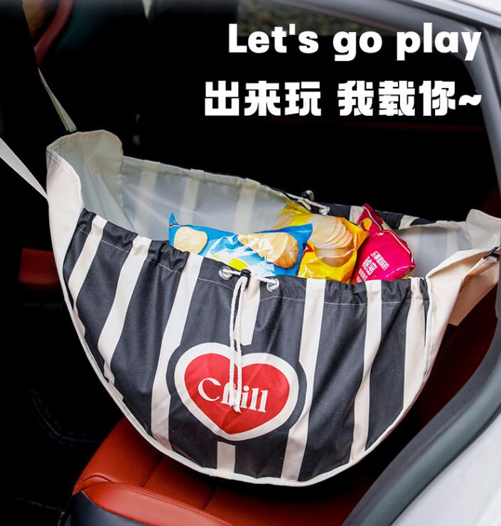 軽便バッグ★収納袋　ピクニック収納バッグ★2柄