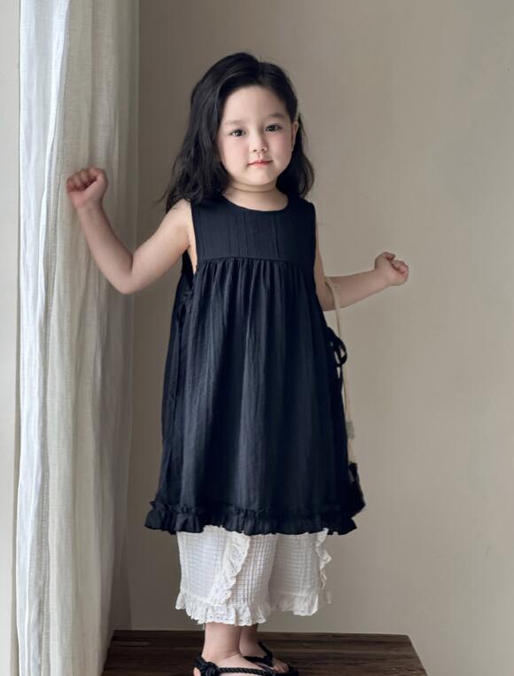 2024年夏★子供服　ワンピース&ズボン分けて販売★90-140cm★