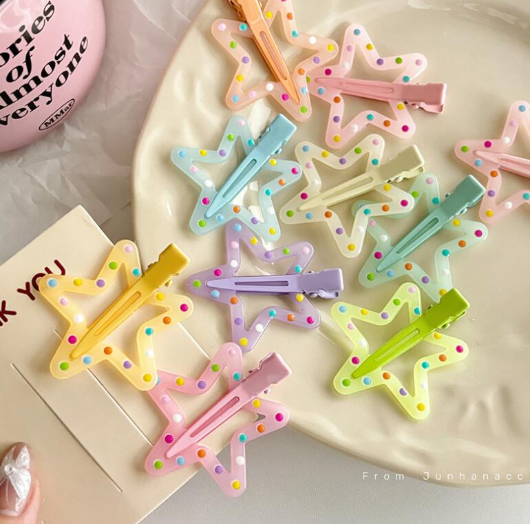 雑貨★髪飾り　ヘアビン★アクセサリー★9色