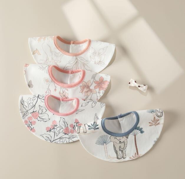 よだれかけ★子供用★涎掛け★ベビー向け★赤ちゃん用★4枚入り★可愛い