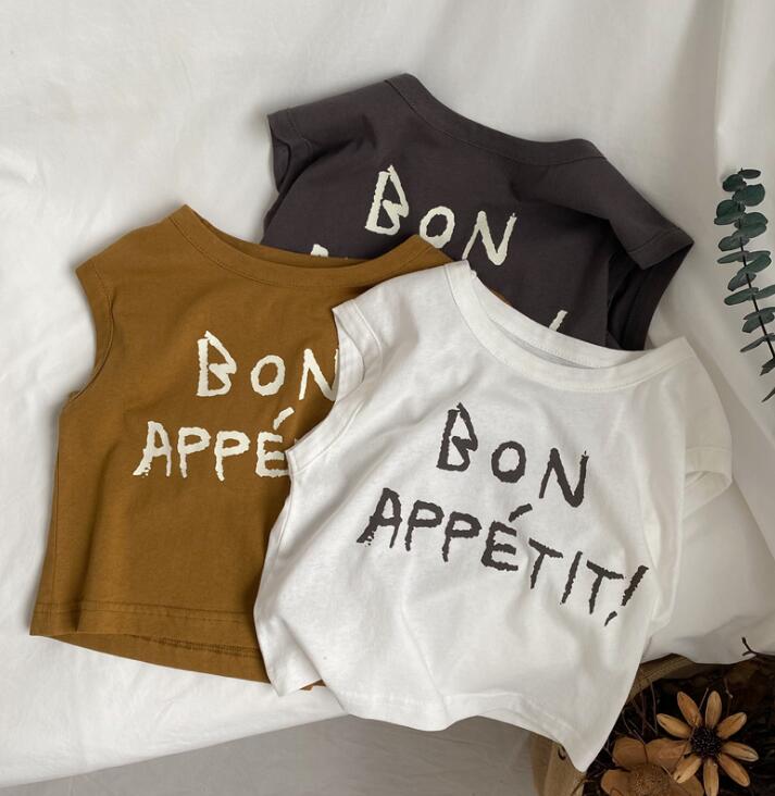 2024★夏新作★韓国風子供服★ベスト★3色80-130CM