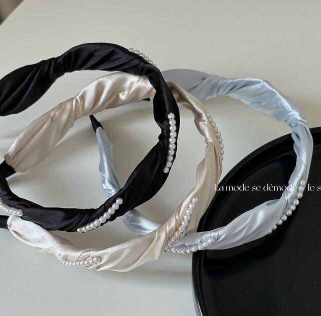 「2024」髪飾り★まとめ髪用★ヘアアクセサリー★カチューシャ★3色