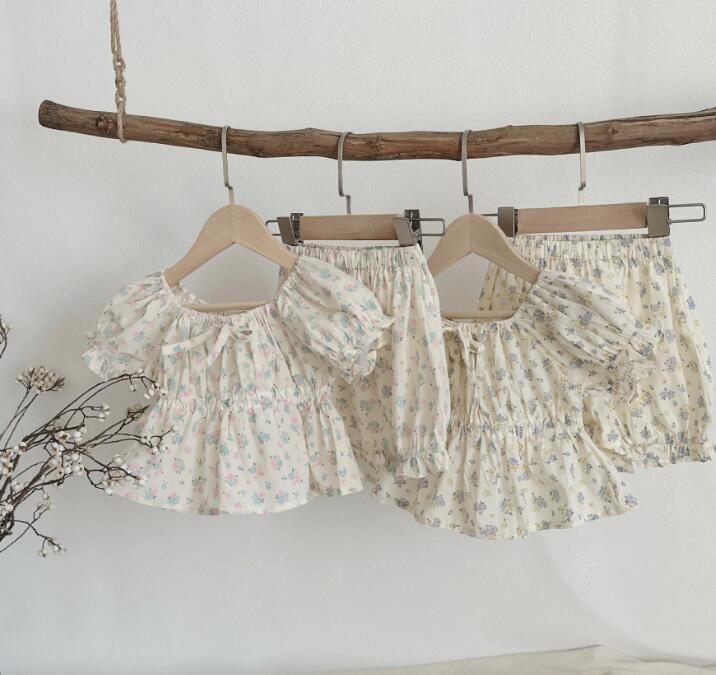 2024新品★ベビー服★トップス+ズボン　セット★66-90cm★2色