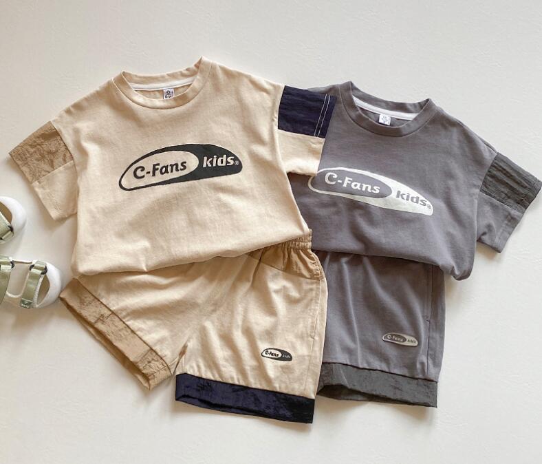 2024夏★子供服　トップス+ズボン　セット　90-130cm★2色