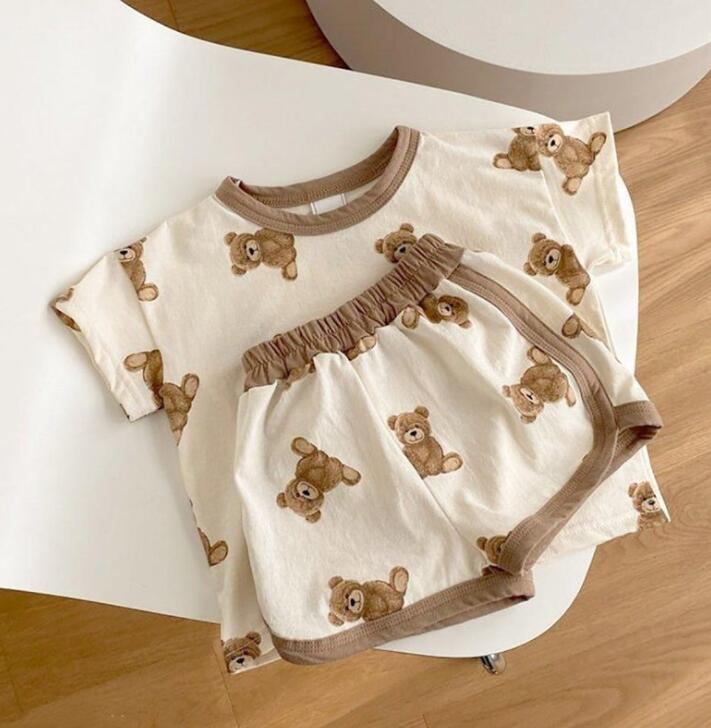 2024★夏新作★韓国風子供服★トップス+ズボン★80-130CM