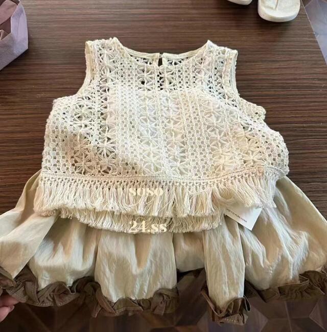 「2024」★子供服★トップス+スカート★セットアップ★韓国風子供服★5-13#