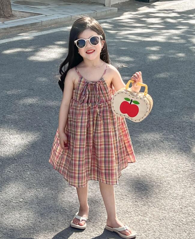 2024夏新品★子供服　ワンピース★90-140cm★