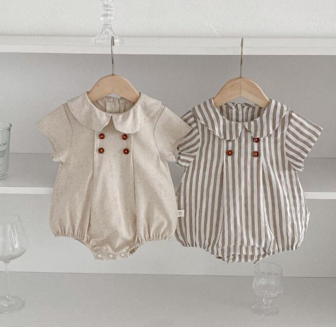 2024新品★ベビー服★ロンパース★66-90cm★2色