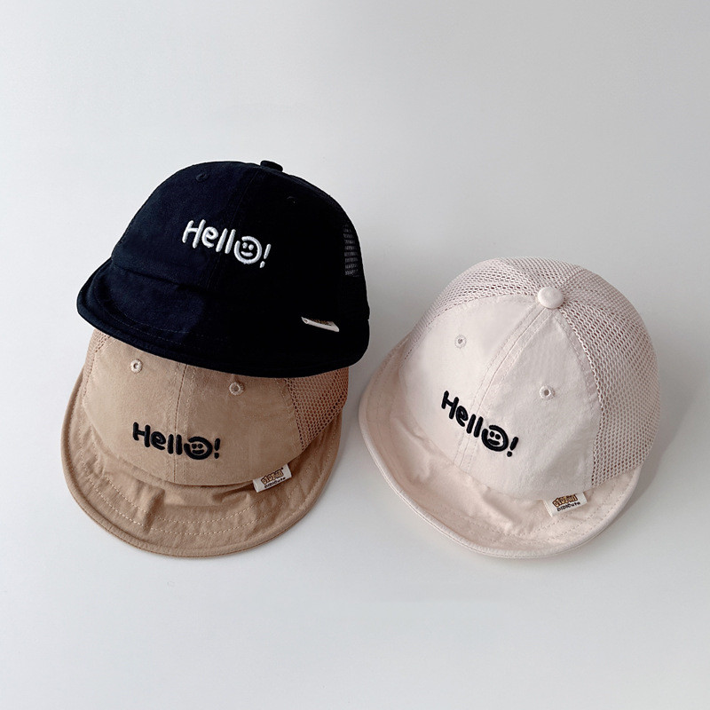 「2024」子供用★帽子★ベビー★キャップ★薄手★可愛い★3色