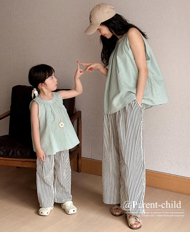 2024新品★子供服&親子服　トップス&ズボン分けて販売★80-140cm/SML★