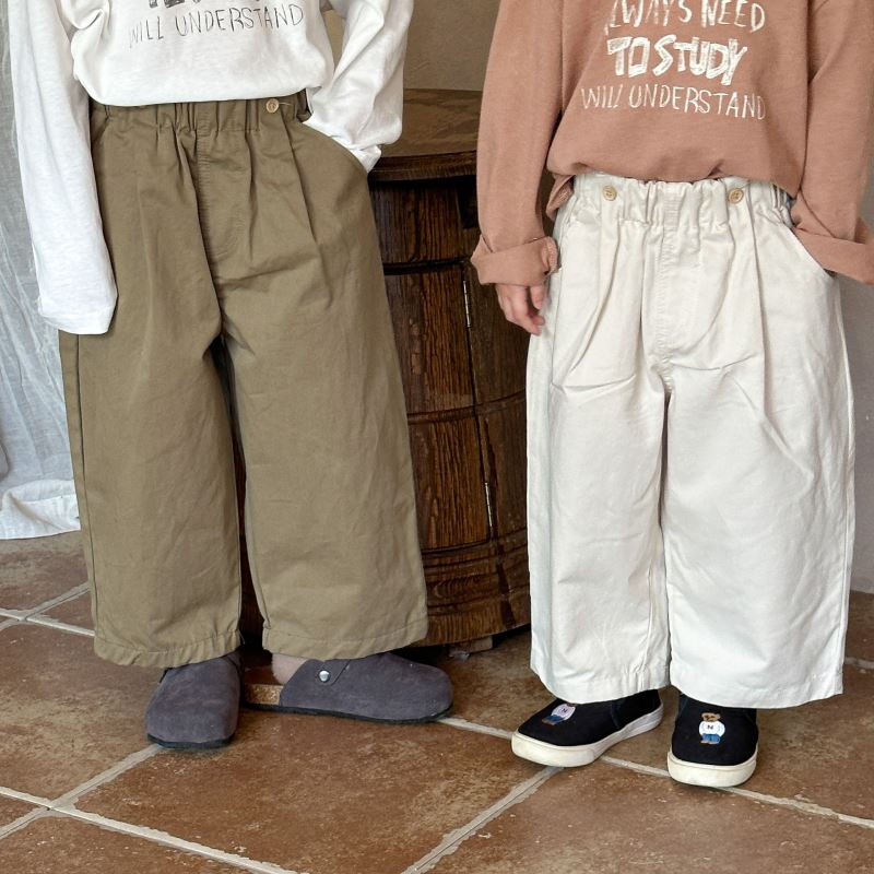 2024秋新入荷★子供服　ズボン★80cm〜150cm 2色